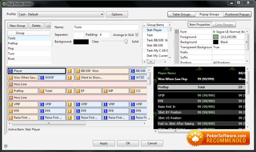 HUD: Customize your HUD using the Drag and Drop HUD Profile Editor